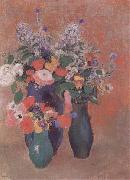 Odilon Redon Still Life (Flowers) (mk09) oil on canvas